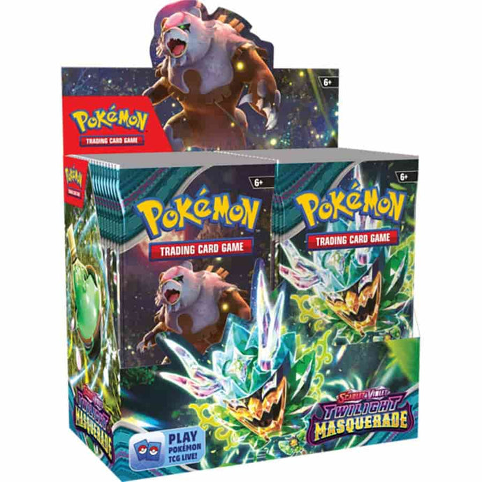 Pokemon Tcg: Scarlet And Violet Twilight Masquerade Booster Display (36Ct) Release Date: 05/24/2024