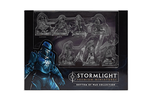 Cosmere Rpg: Miniatures Set - Stormlight Rpg Rhythm Of War Miniatures Pack
