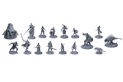 Cosmere Rpg: Miniatures Set - Stormlight Rpg Premium Miniatures Pack