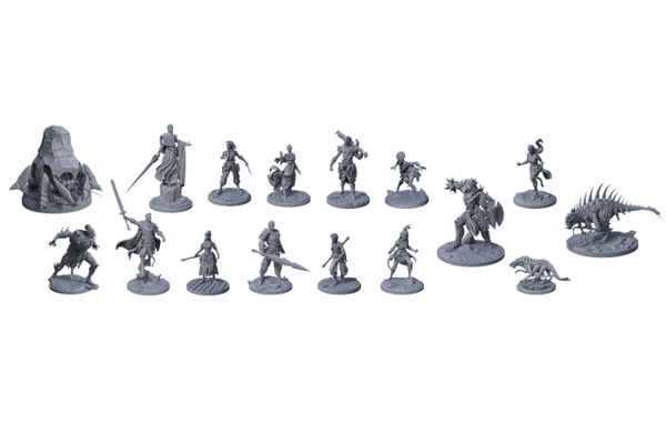 Cosmere Rpg: Miniatures Set - Stormlight Rpg Premium Miniatures Pack