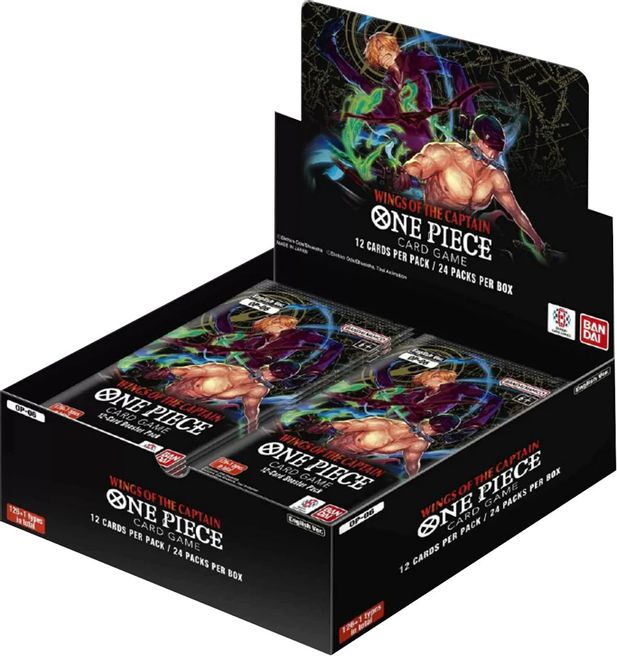 One Piece Tcg: Wings Of The Captain (Op 06) (24Ct) Wave 2 4/19/2024