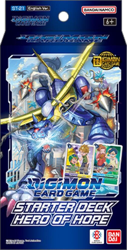 Digimon Card Game: Starter Deck: Hero Of Hope [St-21] - Release Date: 04/18/2025
