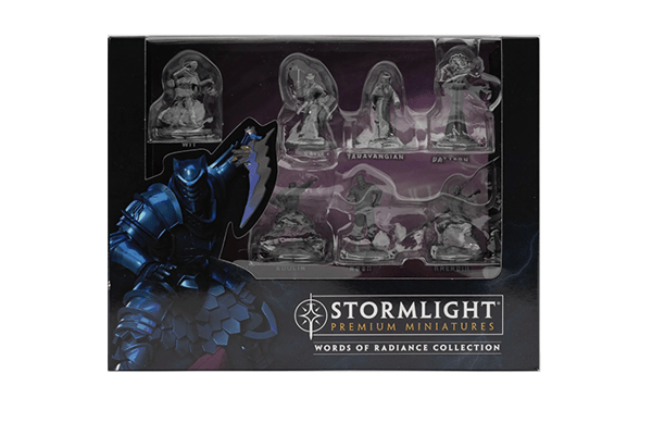 Cosmere Rpg: Miniatures Set - Stormlight Rpg Words Of Radiance Miniatures Pack