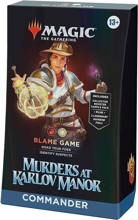 Magic The Gathering: Murders At Karlov Manor Commander Deck Release Date: 02/09/2024