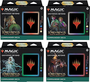 Magic The Gathering: Lord Of The Rings: Tales Of The Middle-Earth Commander Deck Release Date: 06/23/2023