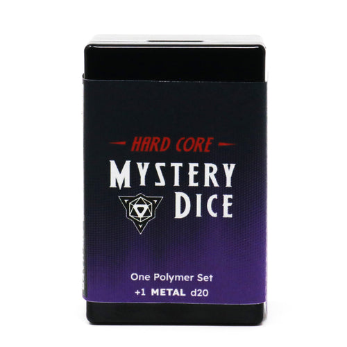 8Pc Rpg Set - Hard Core Mystery Dice