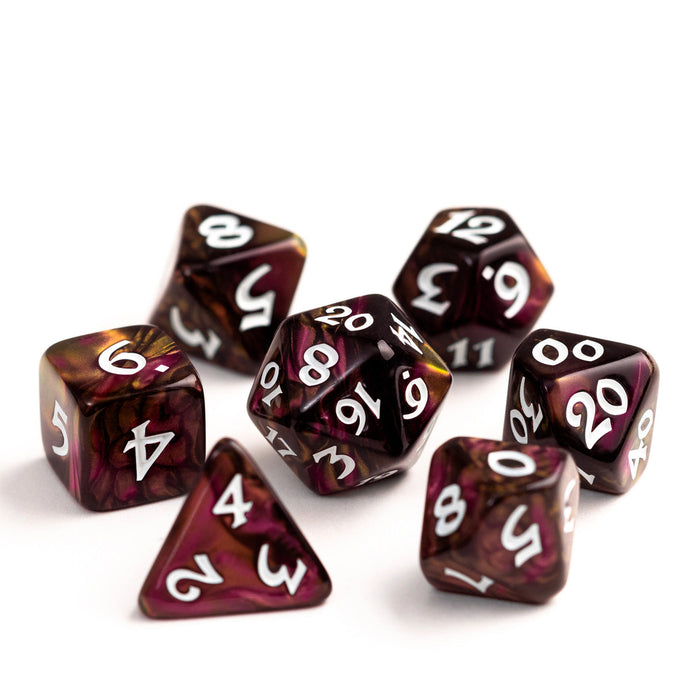 7Pc Rpg Set - Elessia - Dagda With White