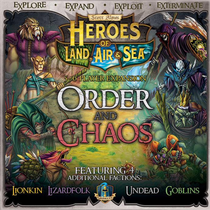 Heroes Of Land, Air And Sea: Order And Chaos Expansion - Release 10/17/2025
