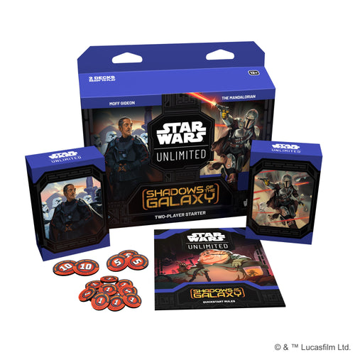 Star Wars: Unlimited - Shadows Of The Galaxy: Two-Player Starter - Release 07/12/2024