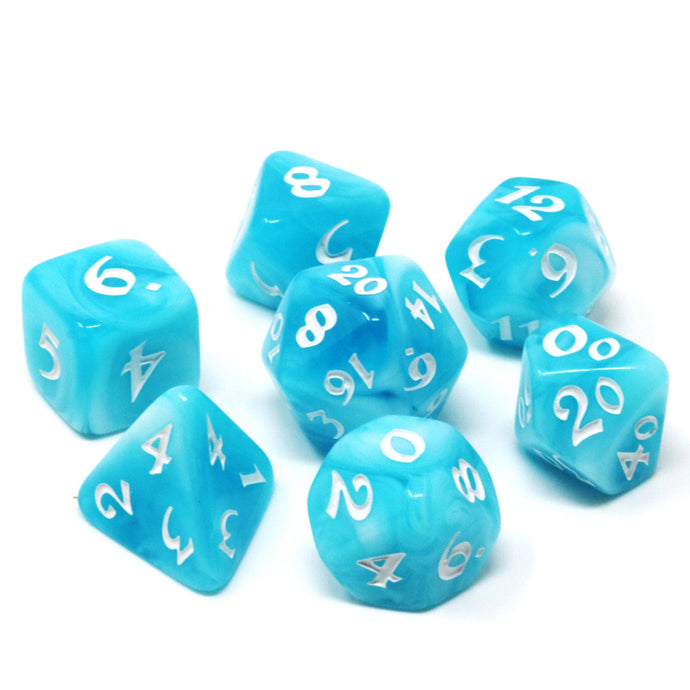 Elessia 7Pc Rpg Set - Glacial Gale