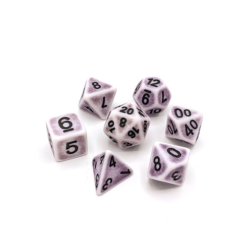 7Pc Rpg Set - Lavender Ancient