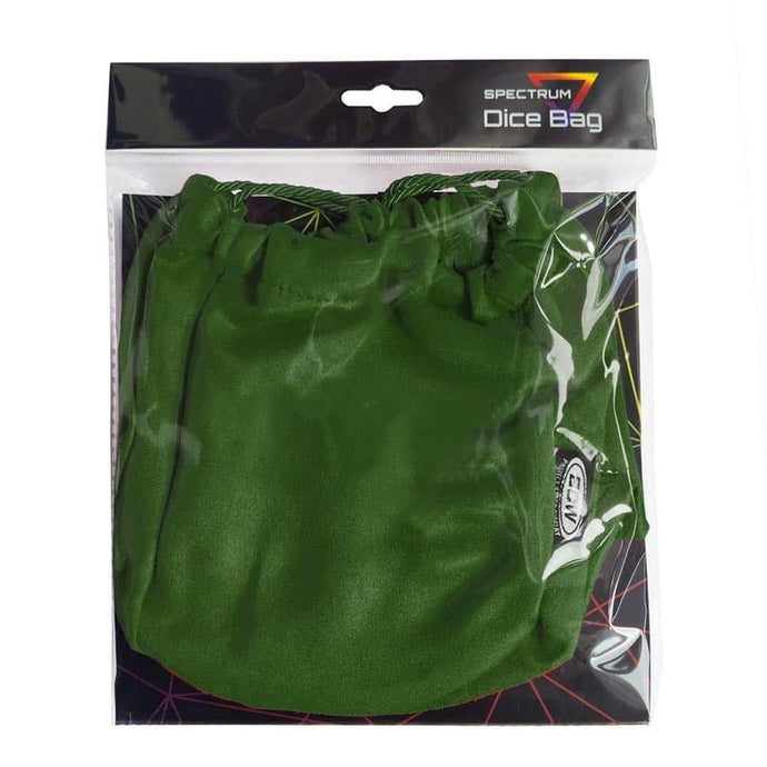 Bcw Supplies: Spectrum Dice Bags: Green