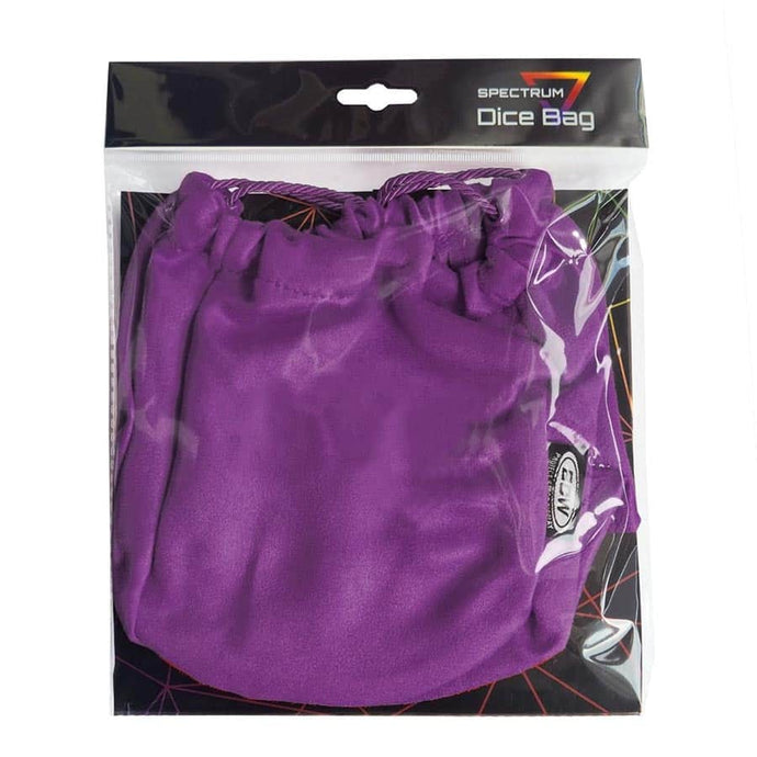 Bcw Supplies: Spectrum Dice Bags: Purple