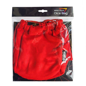 Bcw Supplies: Spectrum Dice Bags: Red