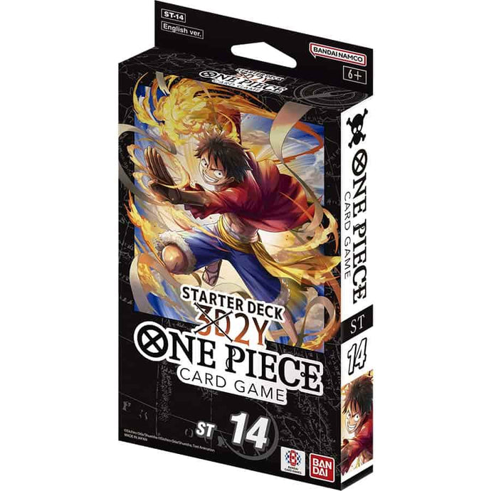 One Piece Tcg: 3D2Y Starter Deck (St-14) Release Date: 08/16/2024