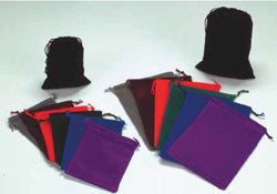 Large Dice Bag Red