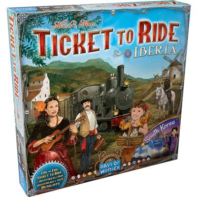 Ticket To Ride Iberia & South Korea Release Date 8/30/2024