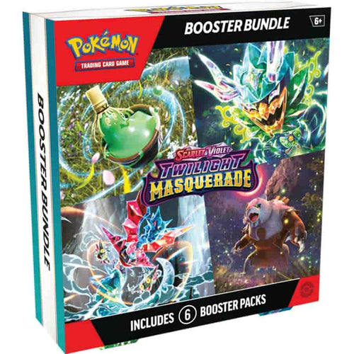 Pokemon Tcg: Scarlet And Violet Twilight Masquerade Booster Bundle Release Date: 05/24/2024