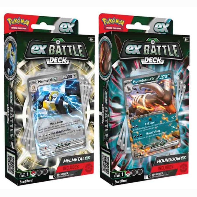 Pokemon Tcg: Battle Decks: Melmetal And Houndoom