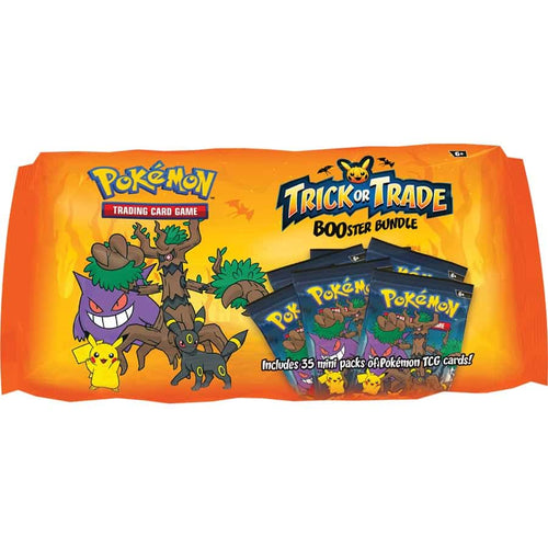 Pokemon Tcg: Trick Or Trade Booster Bundle 2024