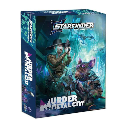 Starfinder Rpg (2E): Murder In Metal City (Deluxe Adventure)