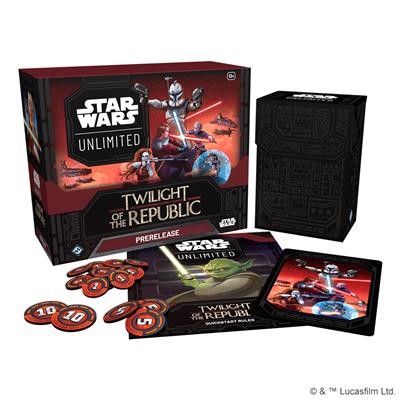 Star Wars: Unlimited – Twilight Of The Republic: Prerelease Box Release Date: 11/1/2024