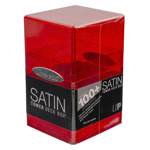 Ultra Pro: Satin Tower: Glitter Red