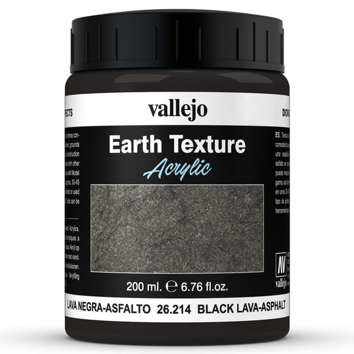 Diorama Fx: Earth: Black Lava-Asphalt (200Ml)