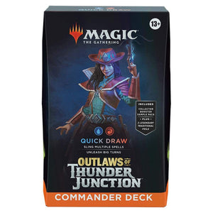 Magic The Gathering: Outlaws Of Thunder Junction Commander Deck Release Date: 04/19/2024