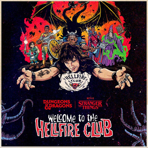 Dungeons And Dragons: Stranger Things: Welcome To The Hellfire Club Starter Set Release Date: 10/07/2025