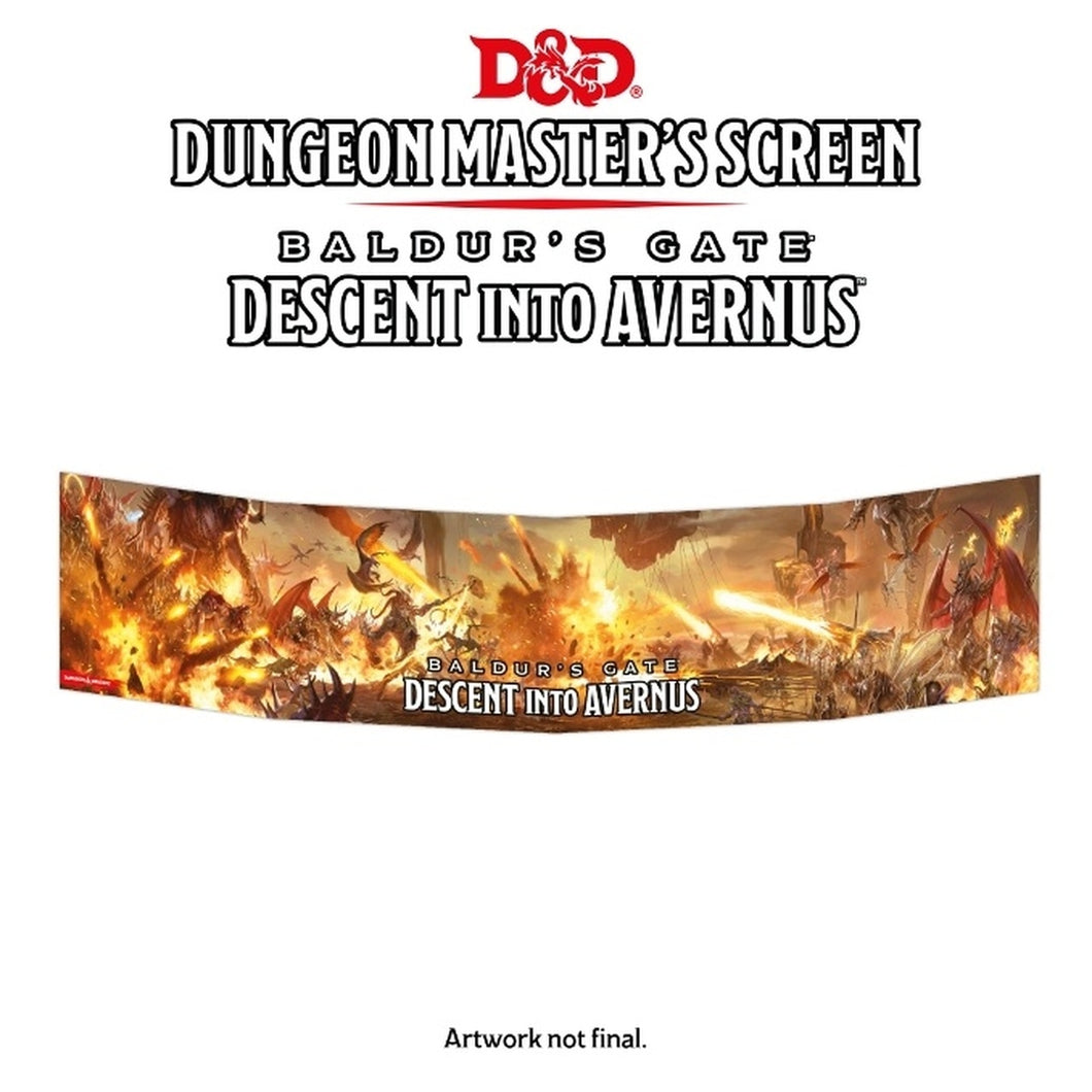 Dungeons And Dragons: Baldur'S Gate - Descent Into Avernus Gamemaster Screen