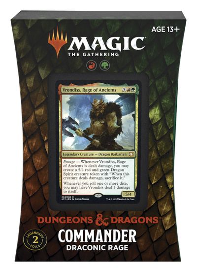 Magic: The Gathering - Adventures In The Forgotten Realms: Individual Commander Deck