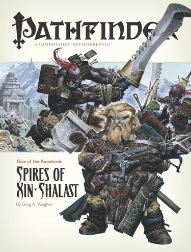 Pathfinder Adventure Cardgame: Rise Of The Runelords- Spires Of Xin-Shala