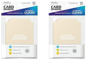 Card Dividers Standard Size Sand