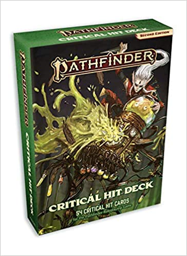 Pathfinder Rpg - Second Edition: Critical Hit Card Deck