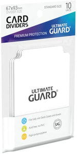 Ultrapro Card Dividers Standard Size White