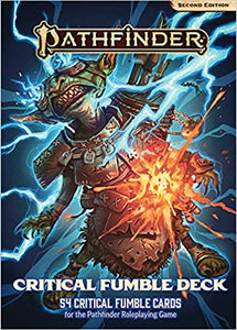 Pathfinder Rpg - Second Edition: Critical Fumble Card Deck