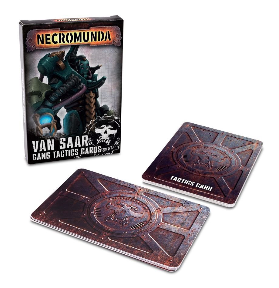 Necromunda Van Saar Gang Tactics Cards Second Edition