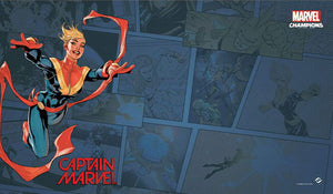 Marvel Champions Lcg: Captain Marvel Game Mat