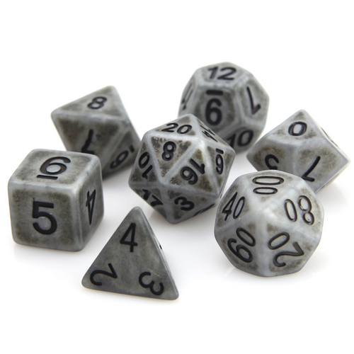 7 Piece RPG Set - Stone Ancient