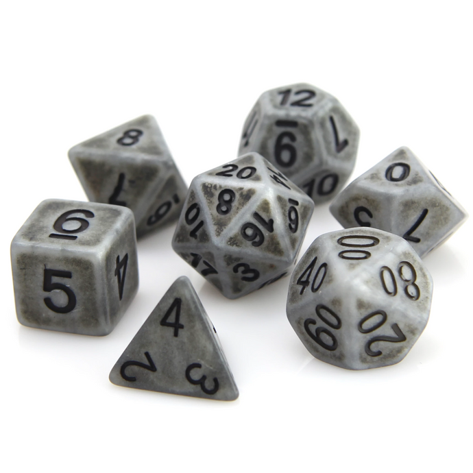 7 Piece RPG Set - Stone Ancient
