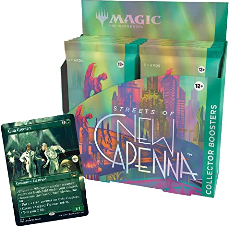 Magic The Gathering: Streets Of New Capenna Collector Booster Box Release Date: 04/29/2022