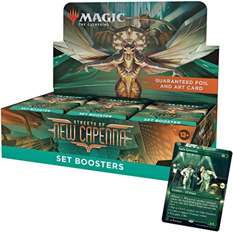 Magic The Gathering: Streets Of New Capenna Set Booster Box Release Date: 04/29/2022