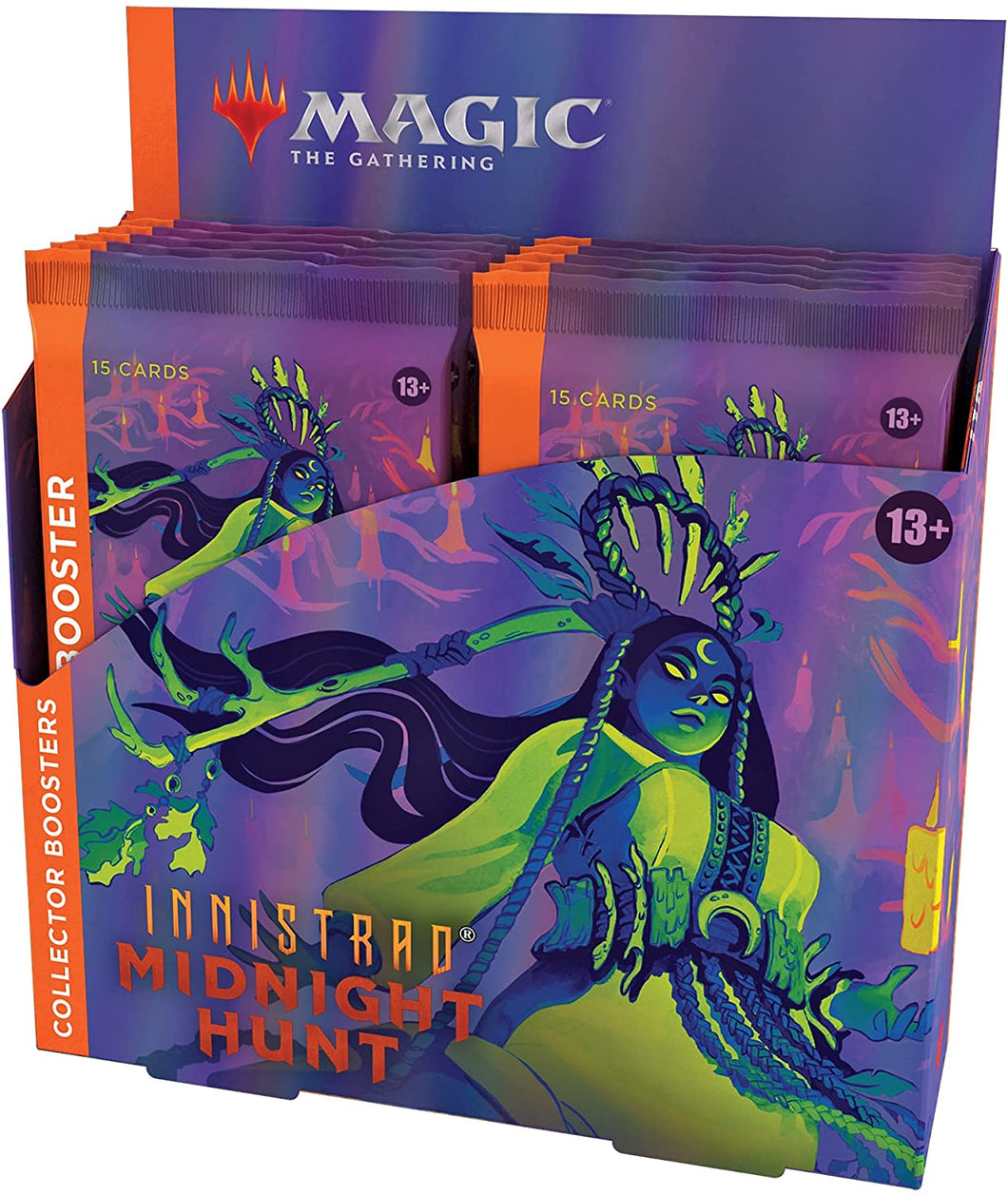 Magic The Gathering: Innistrad Midnight Hunt Collector Booster (12Ct) Release Date: 09/24/2021