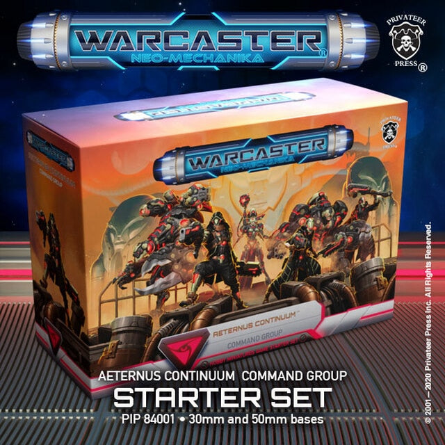 Warcaster: Aeternus Continuum- Command Group Starter Set