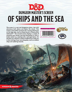 Dungeons And Dragons: Of Ships And The Sea - Game Master Screen