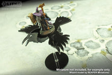 Load image into Gallery viewer, Litko Flying Raven Character Mount Kit With 2 Inch Circle Base Black
