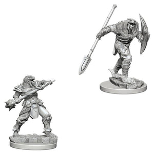 Dungeons And Dragons Miniatures: Dragonborn Fighter With Spear (73340)
