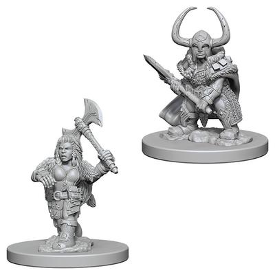 Dungeons And Dragons Miniatures: Female Dwarf Barbarian (72645)
