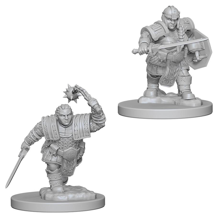 Dungeons And Dragons Miniatures: Female Dwarf Fighter (72617)